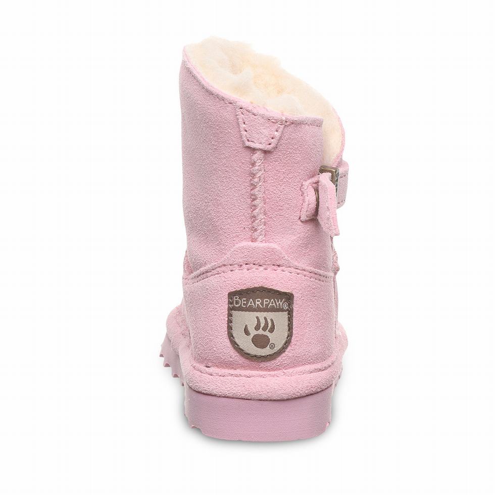 Kids' Bearpaw Isabelle Toddler Boots Pink | HTX7548MN