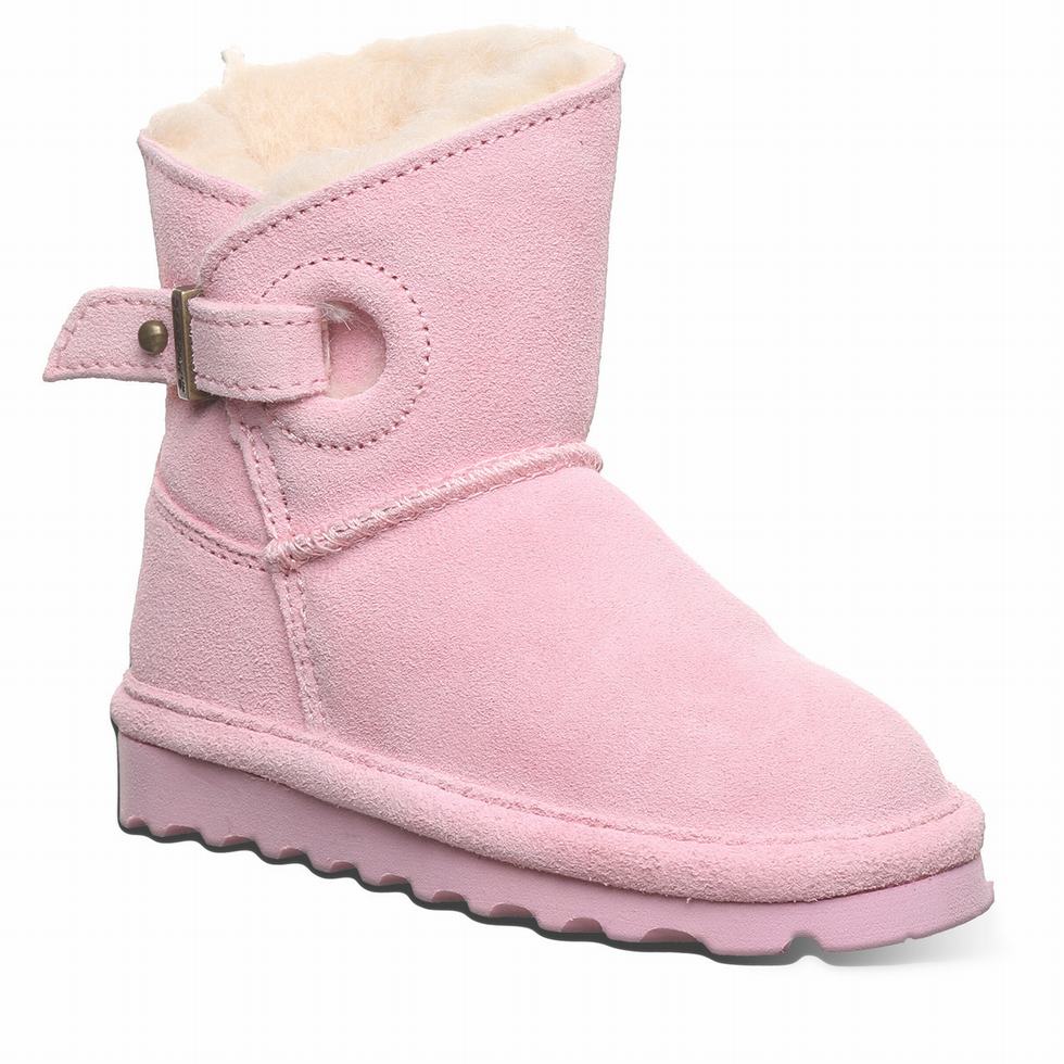 Kids\' Bearpaw Isabelle Toddler Boots Pink | HTX7548MN