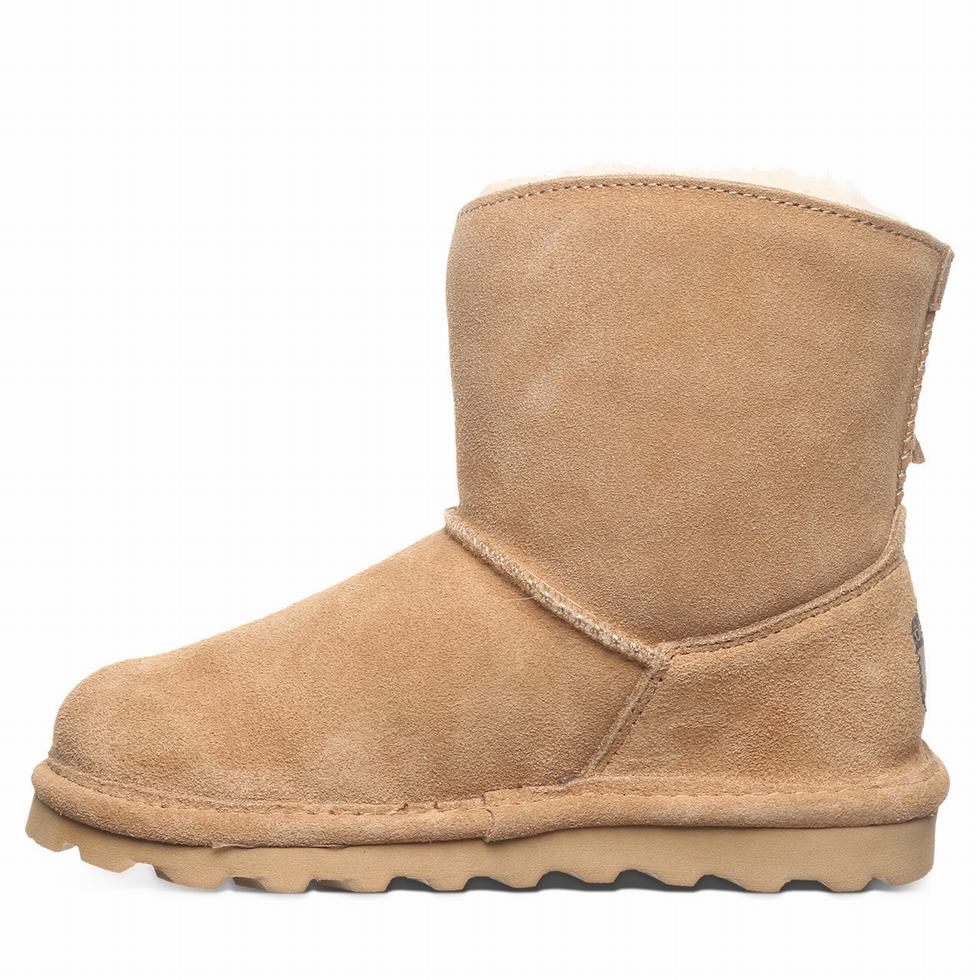 Kids' Bearpaw Isabelle Youth Boots Brown | MRU3832YW