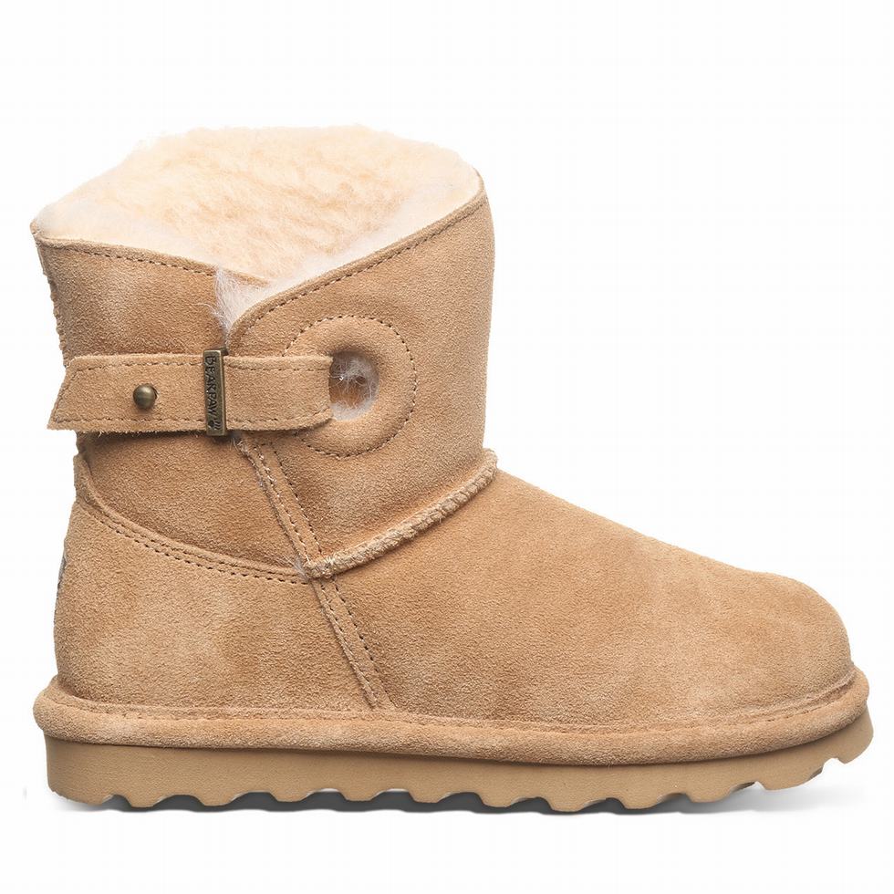 Kids' Bearpaw Isabelle Youth Boots Brown | MRU3832YW