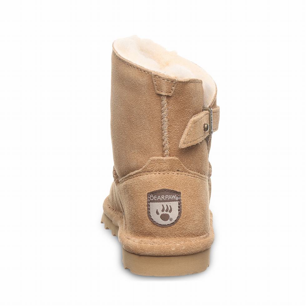 Kids' Bearpaw Isabelle Youth Boots Brown | MRU3832YW