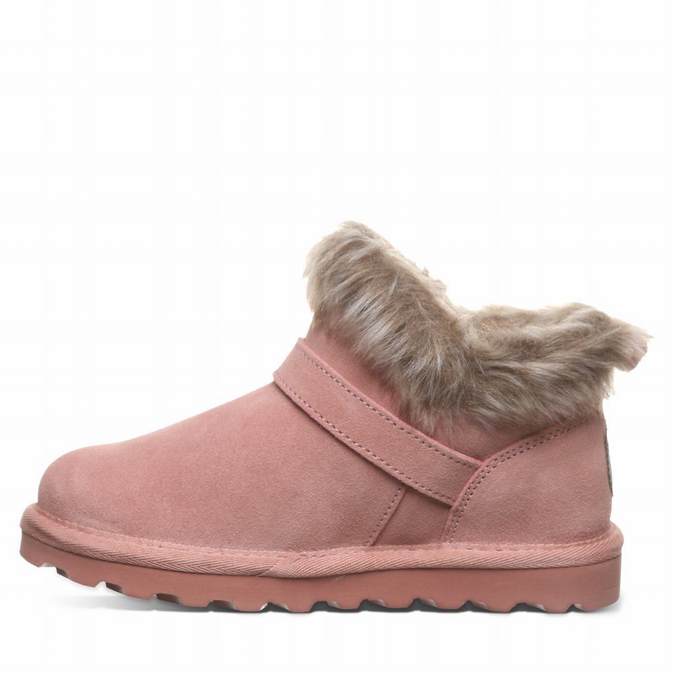 Kids' Bearpaw Jasmine Youth Boots Pink | JJC970YI