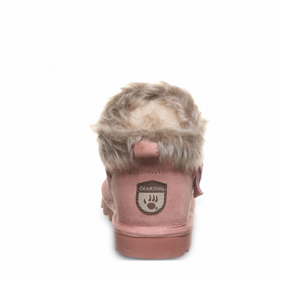 Kids' Bearpaw Jasmine Youth Boots Pink | JJC970YI