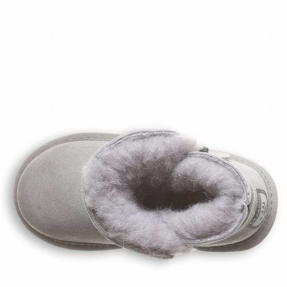 Kids' Bearpaw Katya Toddler Boots Grey | INA1529GS