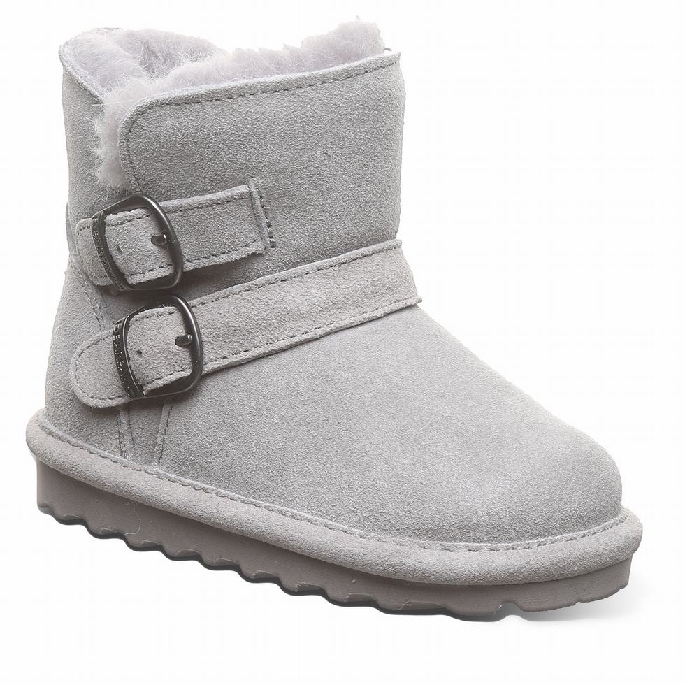 Kids\' Bearpaw Katya Toddler Boots Grey | INA1529GS