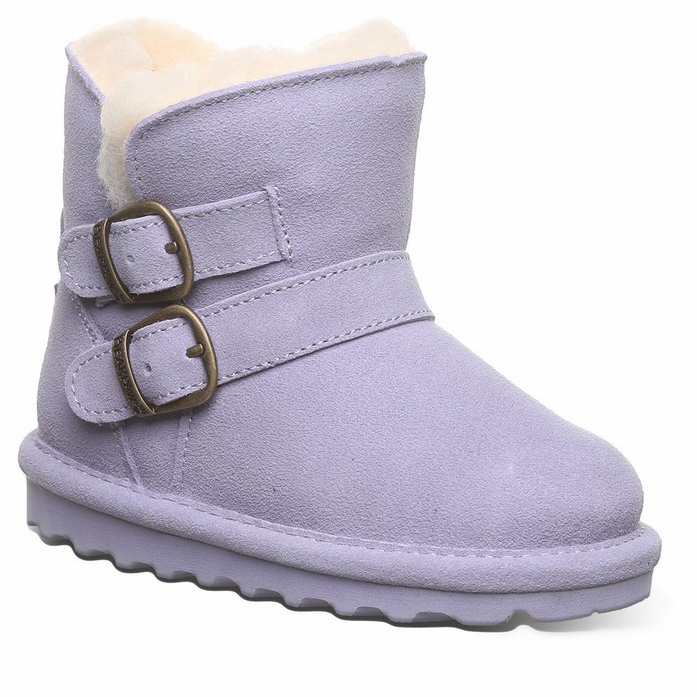 Kids\' Bearpaw Katya Toddler Boots Purple | EES226IP