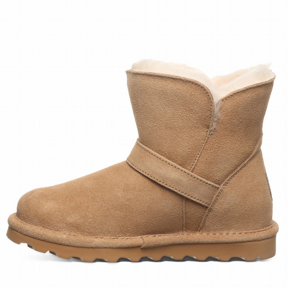 Kids' Bearpaw Katya Youth Boots Brown | URY1093OK