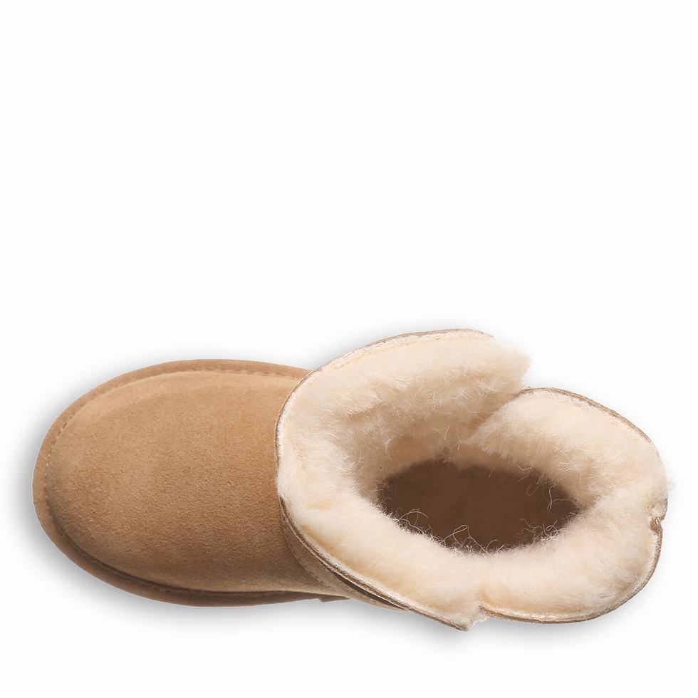 Kids' Bearpaw Katya Youth Boots Brown | URY1093OK