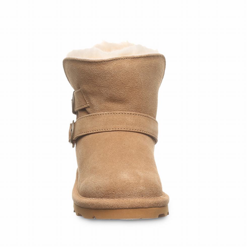 Kids' Bearpaw Katya Youth Boots Brown | URY1093OK