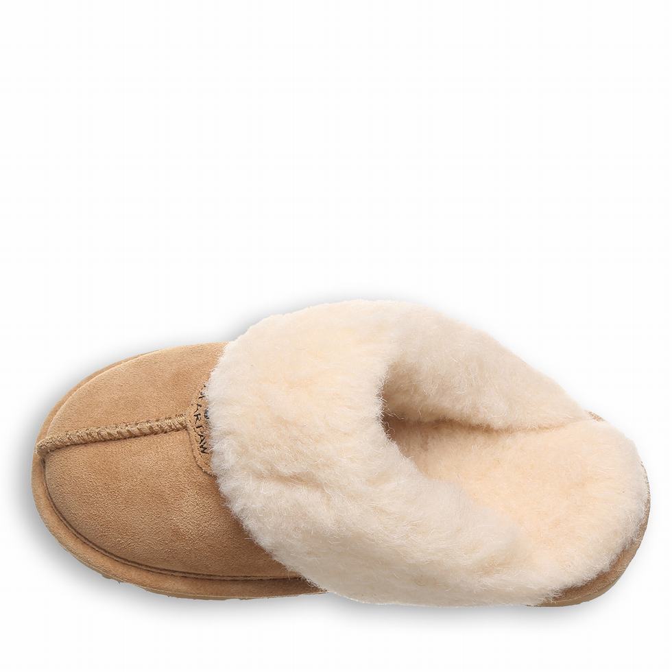 Kids' Bearpaw Loki Youth Slippers Brown | SXK3330CR