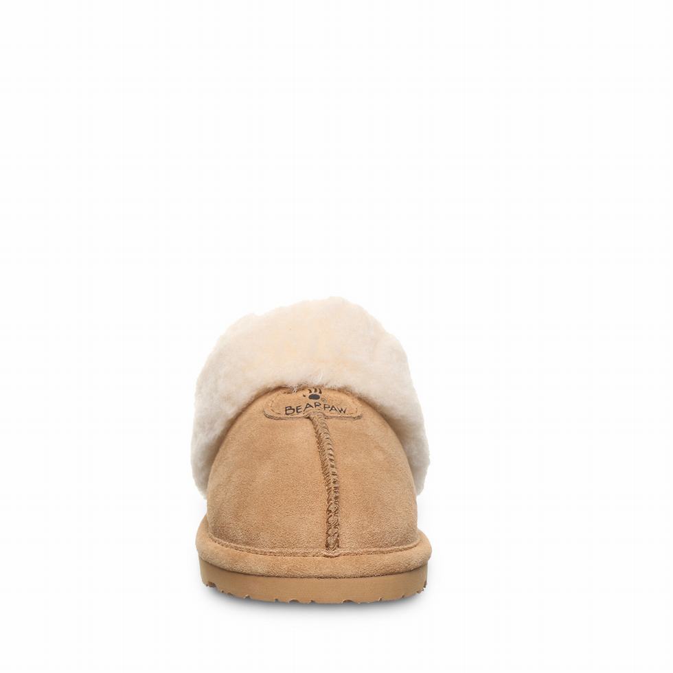 Kids' Bearpaw Loki Youth Slippers Brown | SXK3330CR