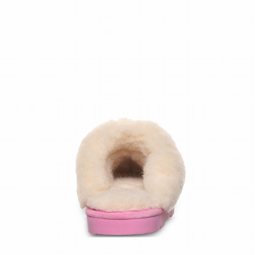 Kids' Bearpaw Loki Youth Slippers Pink | OYE7562WF