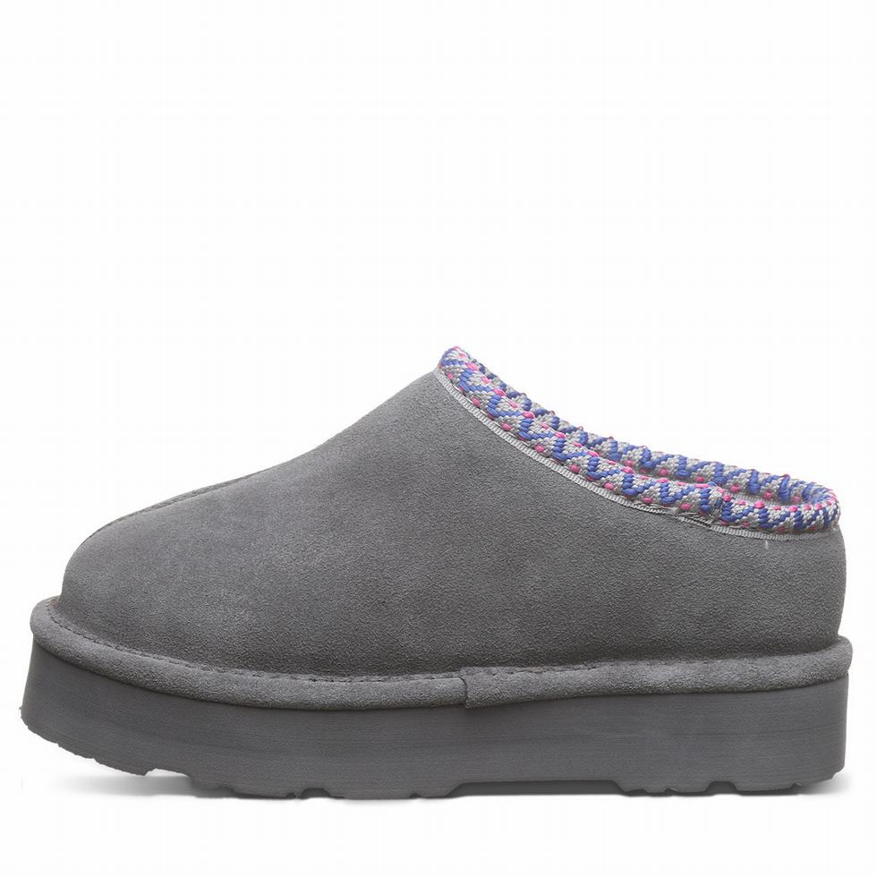 Kids' Bearpaw Martis Youth Slippers Black | BGC8112ET