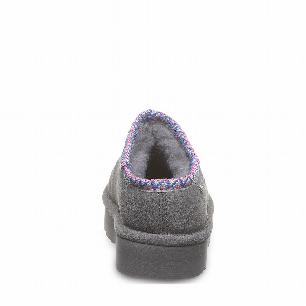 Kids' Bearpaw Martis Youth Slippers Black | BGC8112ET