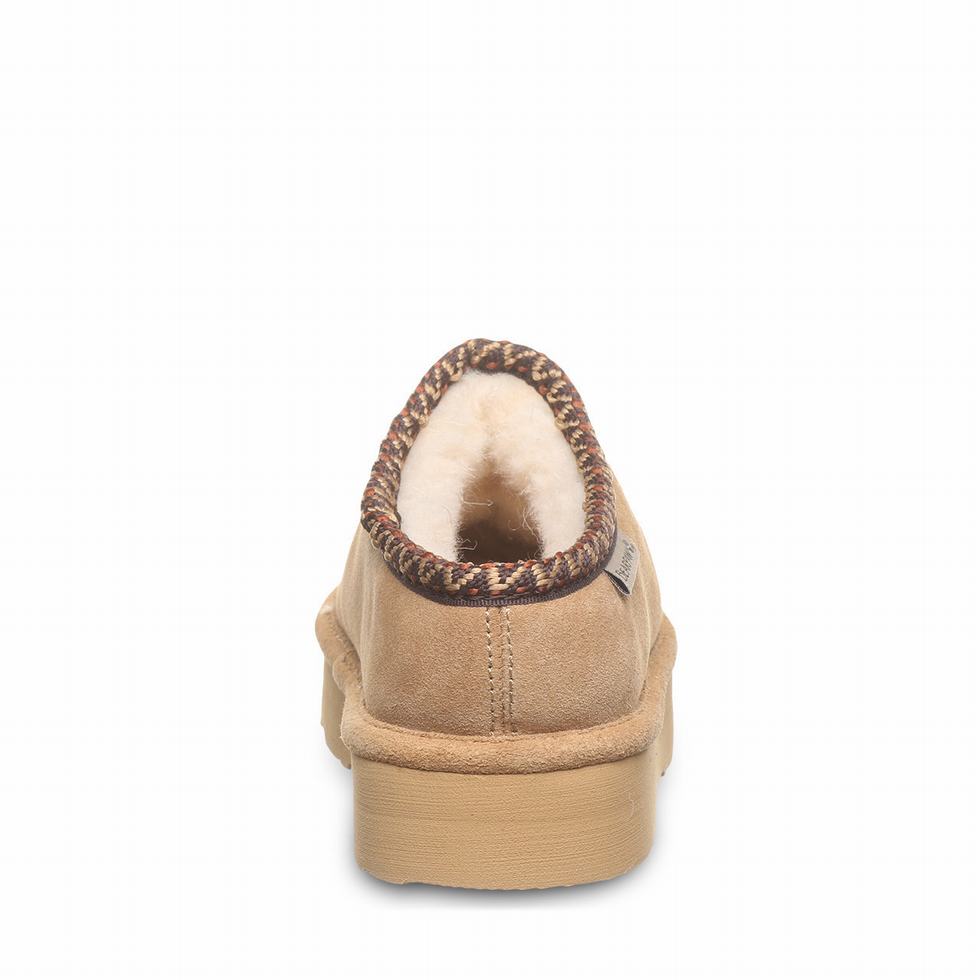 Kids' Bearpaw Martis Youth Slippers Brown | LSP758TB