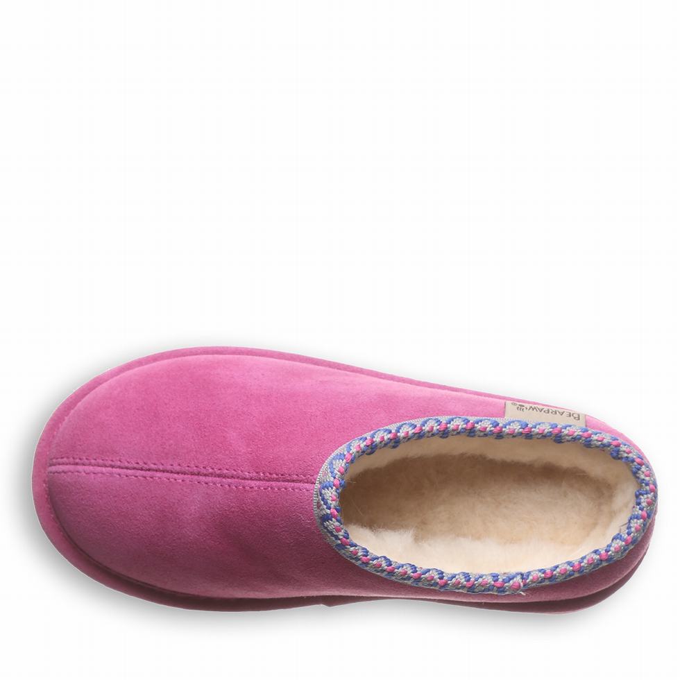 Kids' Bearpaw Martis Youth Slippers Purple | XSM5636GV