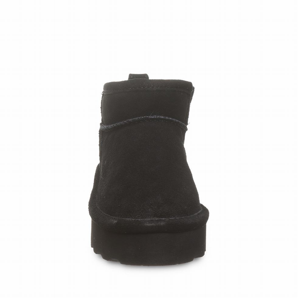 Kids' Bearpaw Retro Shorty Youth Boots Black | AGQ6359XA