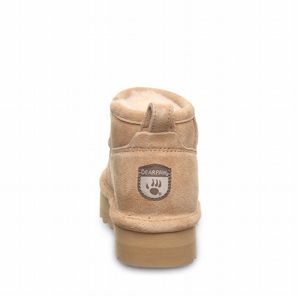 Kids' Bearpaw Retro Shorty Youth Boots Brown | LOT4513AC