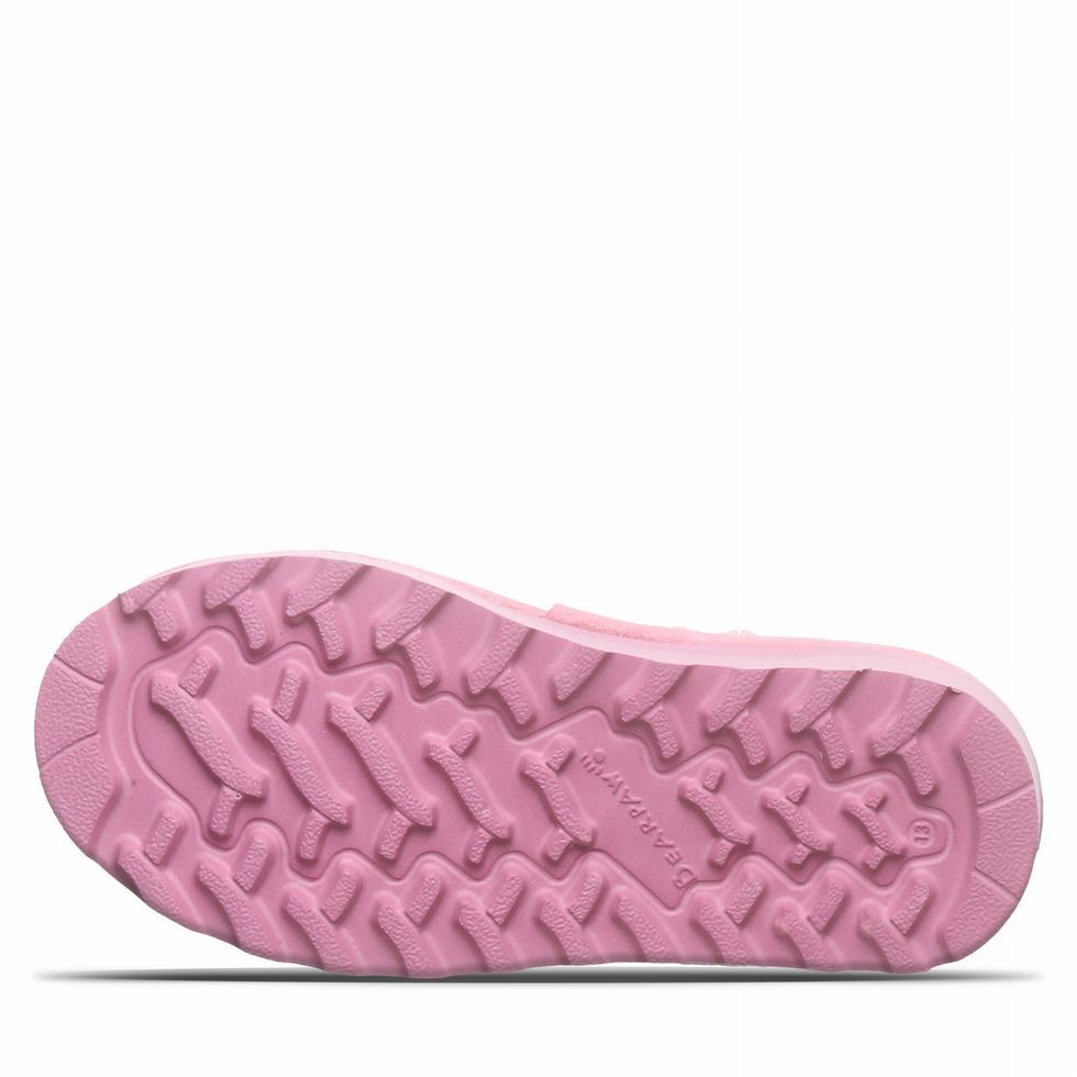 Kids' Bearpaw Retro Shorty Youth Boots Pink | MUS9726QH