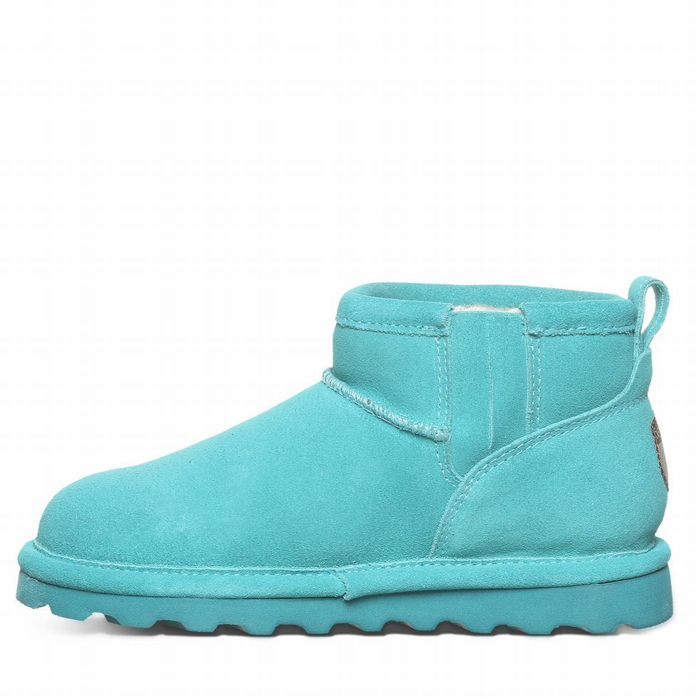 Kids' Bearpaw Shorty Youth Boots Blue | TCS8028NO