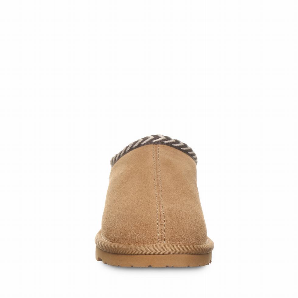 Kids' Bearpaw Tabitha Youth Slippers Brown | BKS559ZZ