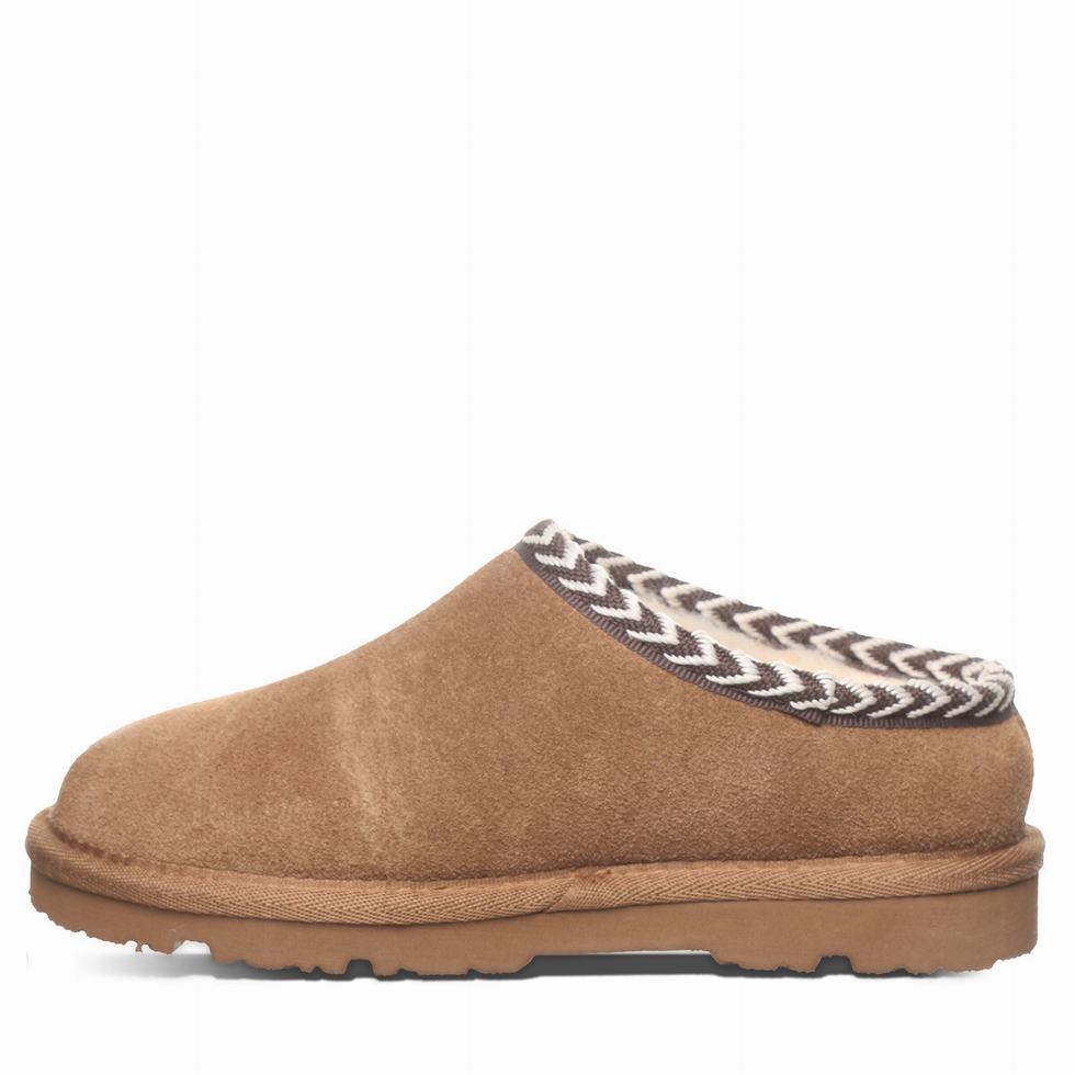 Kids' Bearpaw Tabitha Youth Slippers Brown | VCG3850OH