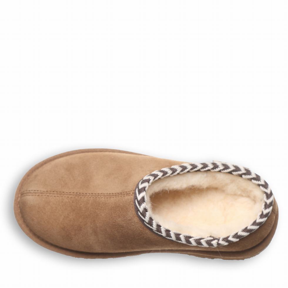 Kids' Bearpaw Tabitha Youth Slippers Brown | VCG3850OH