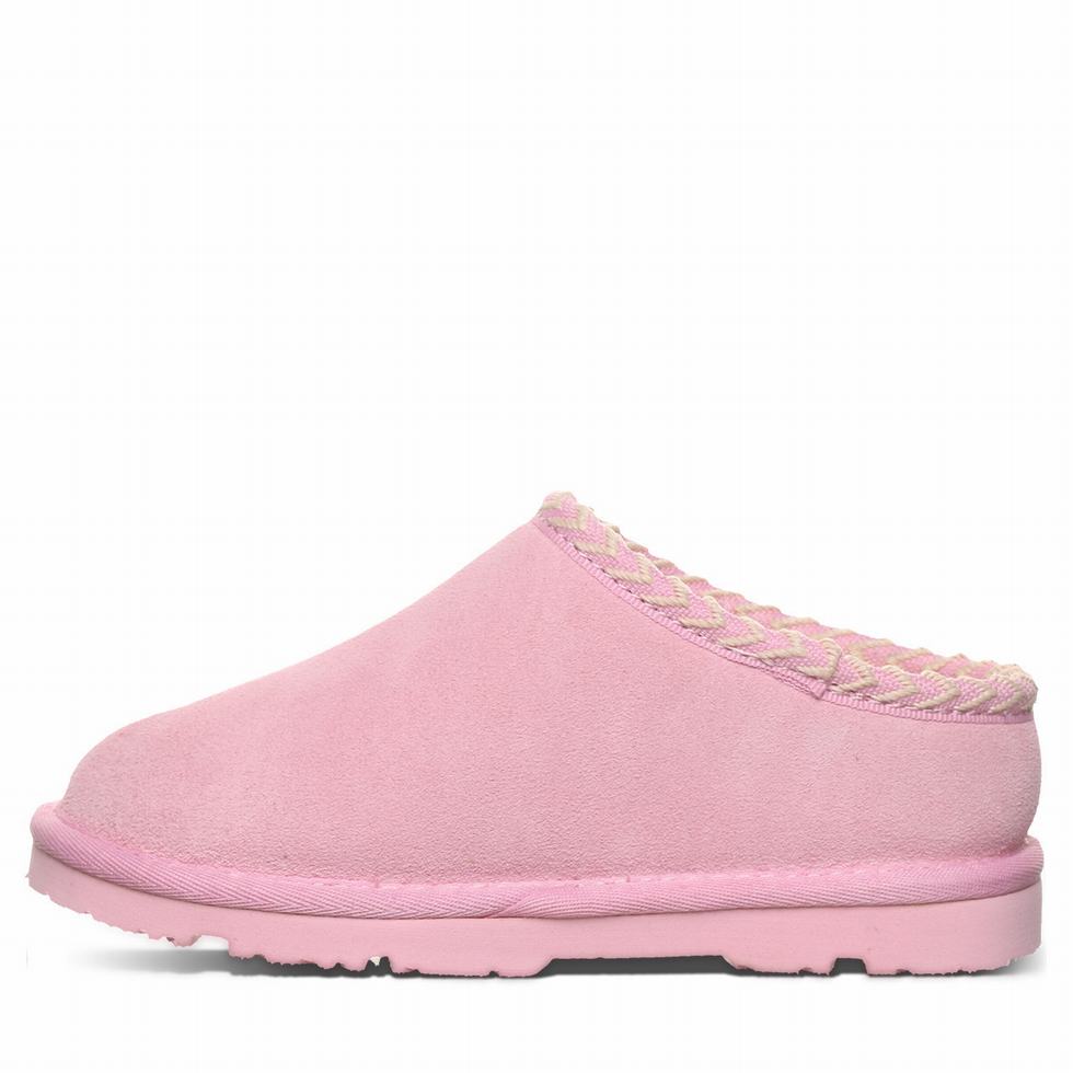 Kids' Bearpaw Tabitha Youth Slippers Pink | RYJ3615WS