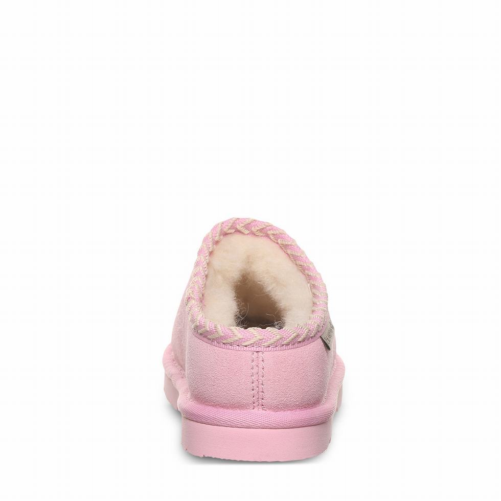 Kids' Bearpaw Tabitha Youth Slippers Pink | RYJ3615WS