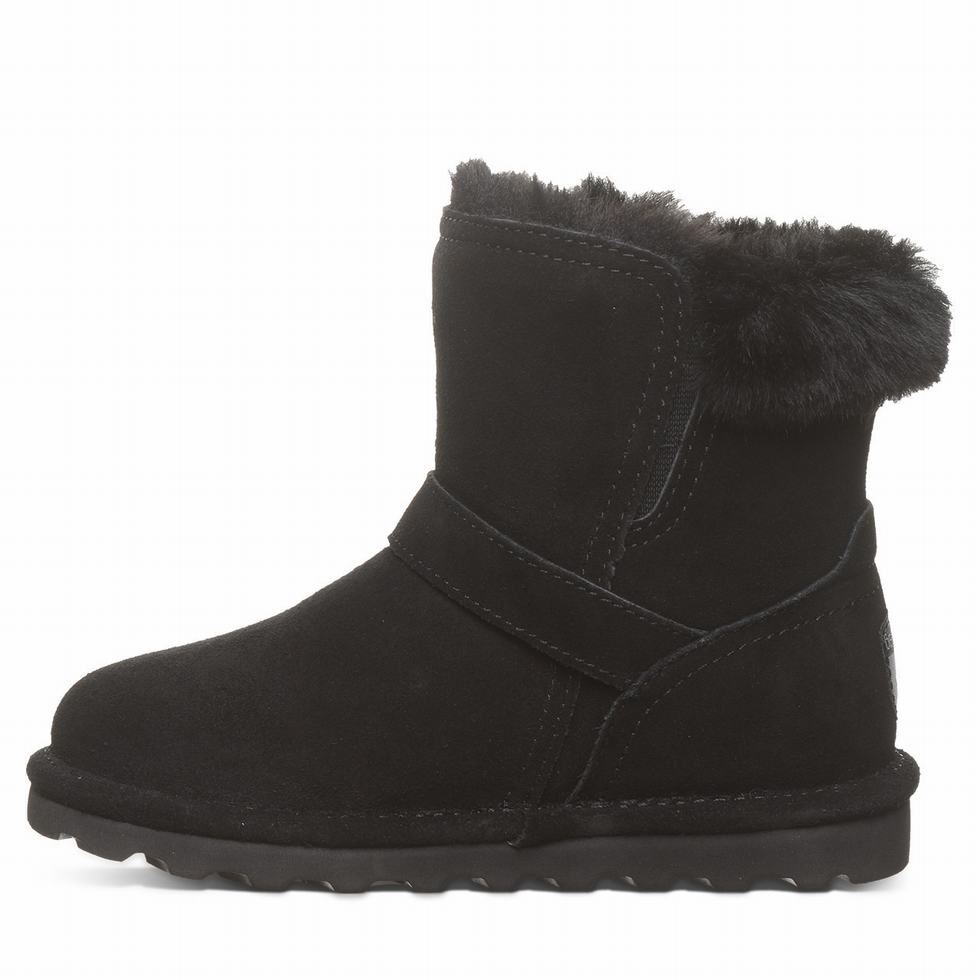 Kids' Bearpaw Tallula Youth Boots Black | XQX8192LF