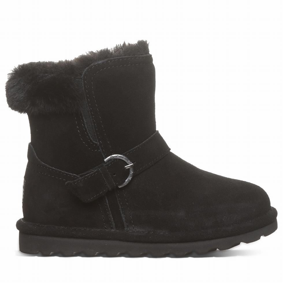 Kids' Bearpaw Tallula Youth Boots Black | XQX8192LF