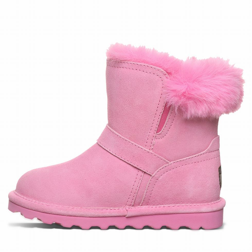 Kids' Bearpaw Tallula Youth Boots Pink | JKJ7679YX