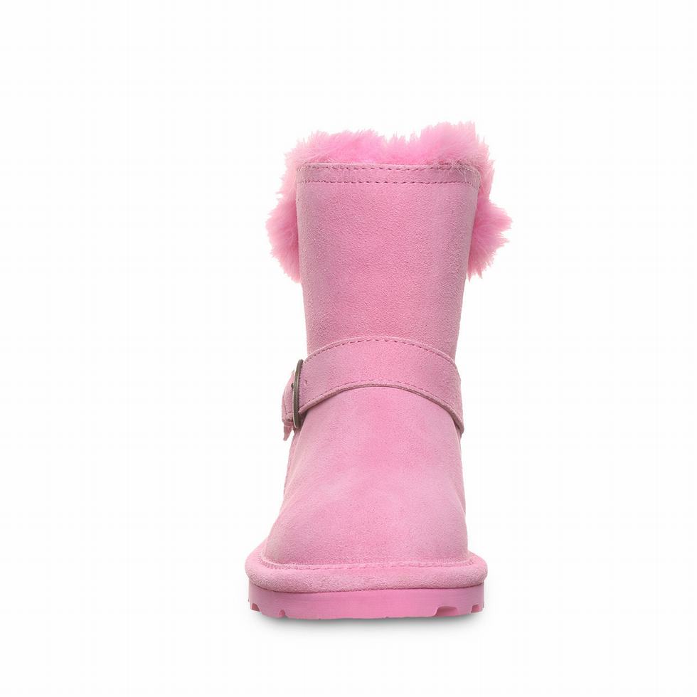 Kids' Bearpaw Tallula Youth Boots Pink | JKJ7679YX