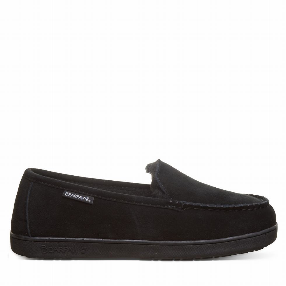 Men Bearpaw Brian loafers Black | XWJ5575NQ