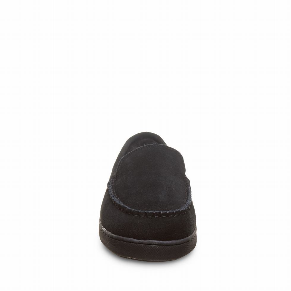 Men Bearpaw Brian loafers Black | XWJ5575NQ