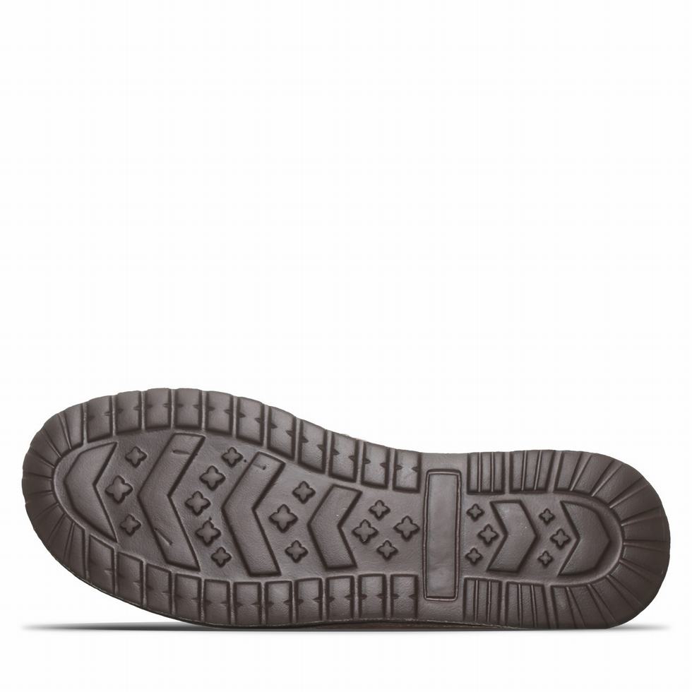 Men Bearpaw Joel Slippers Brown | FWJ95XD