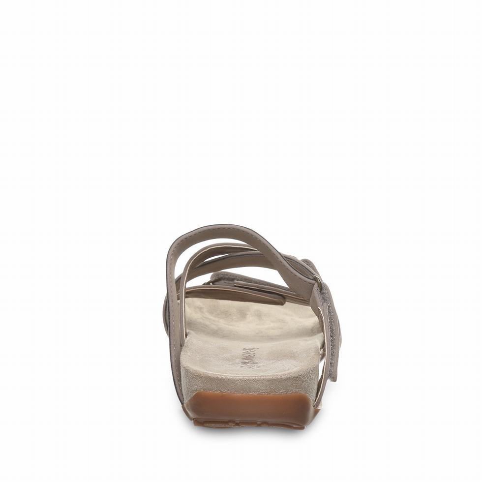 Women Bearpaw Acacia Sandals Beige | PMR140RW