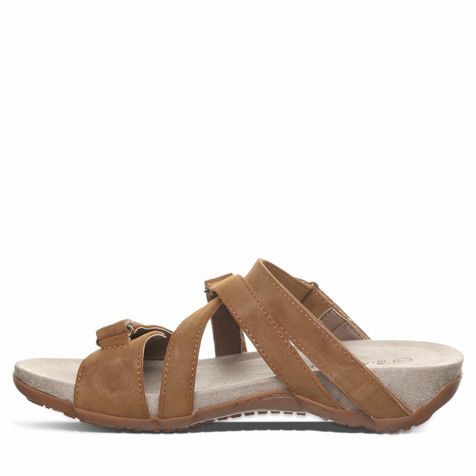 Women Bearpaw Acacia Sandals Brown | GKF7454UG