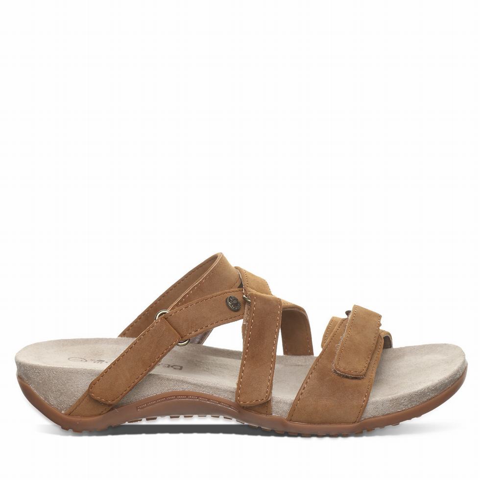 Women Bearpaw Acacia Sandals Brown | GKF7454UG