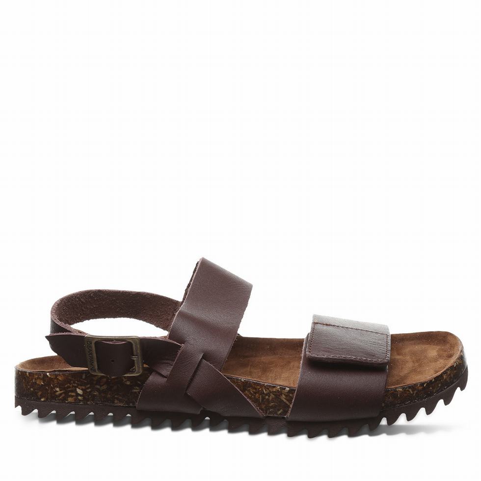 Women Bearpaw Alma II Sandals Brown | BGN6662RA