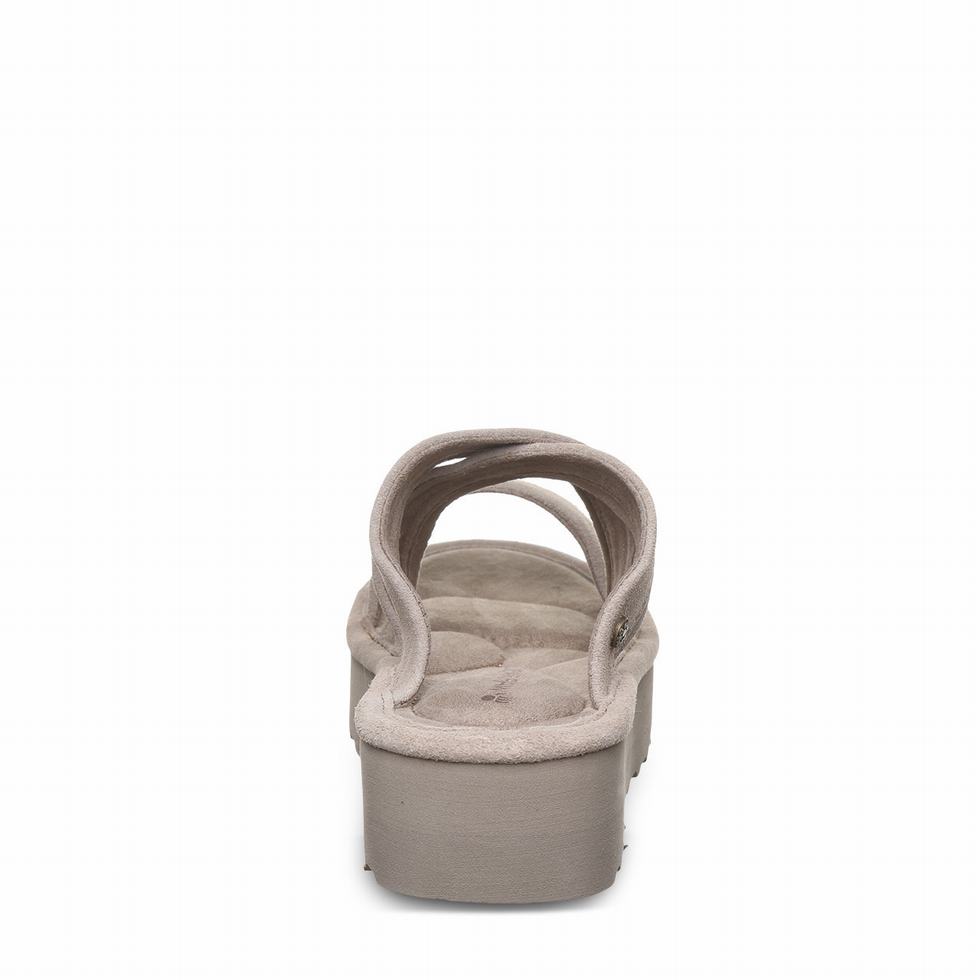 Women Bearpaw Altitude Sandals Brown | AJC8793MF