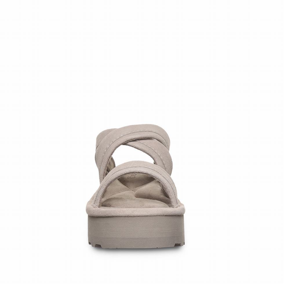 Women Bearpaw Altitude Sandals Brown | AJC8793MF