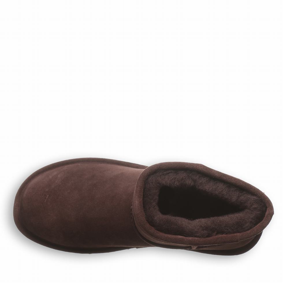 Women Bearpaw Alyssa Booties Brown | BZV5668YL