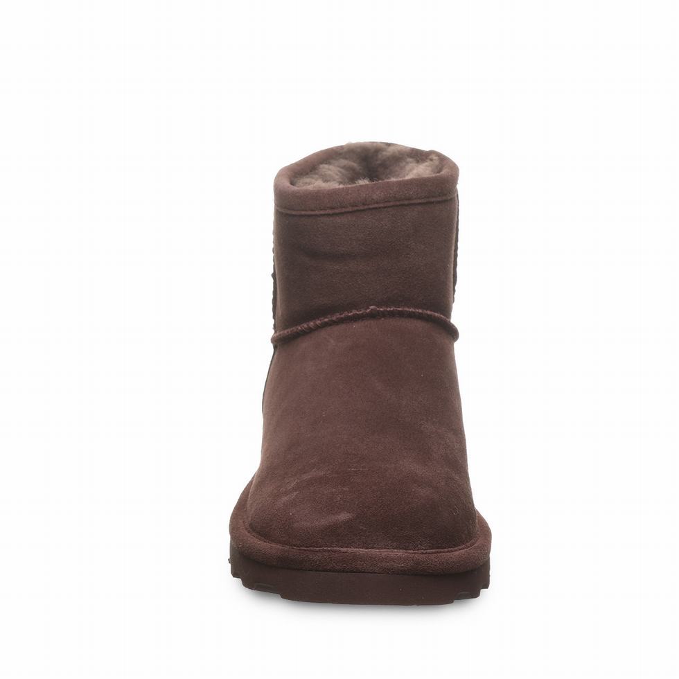 Women Bearpaw Alyssa Booties Brown | BZV5668YL