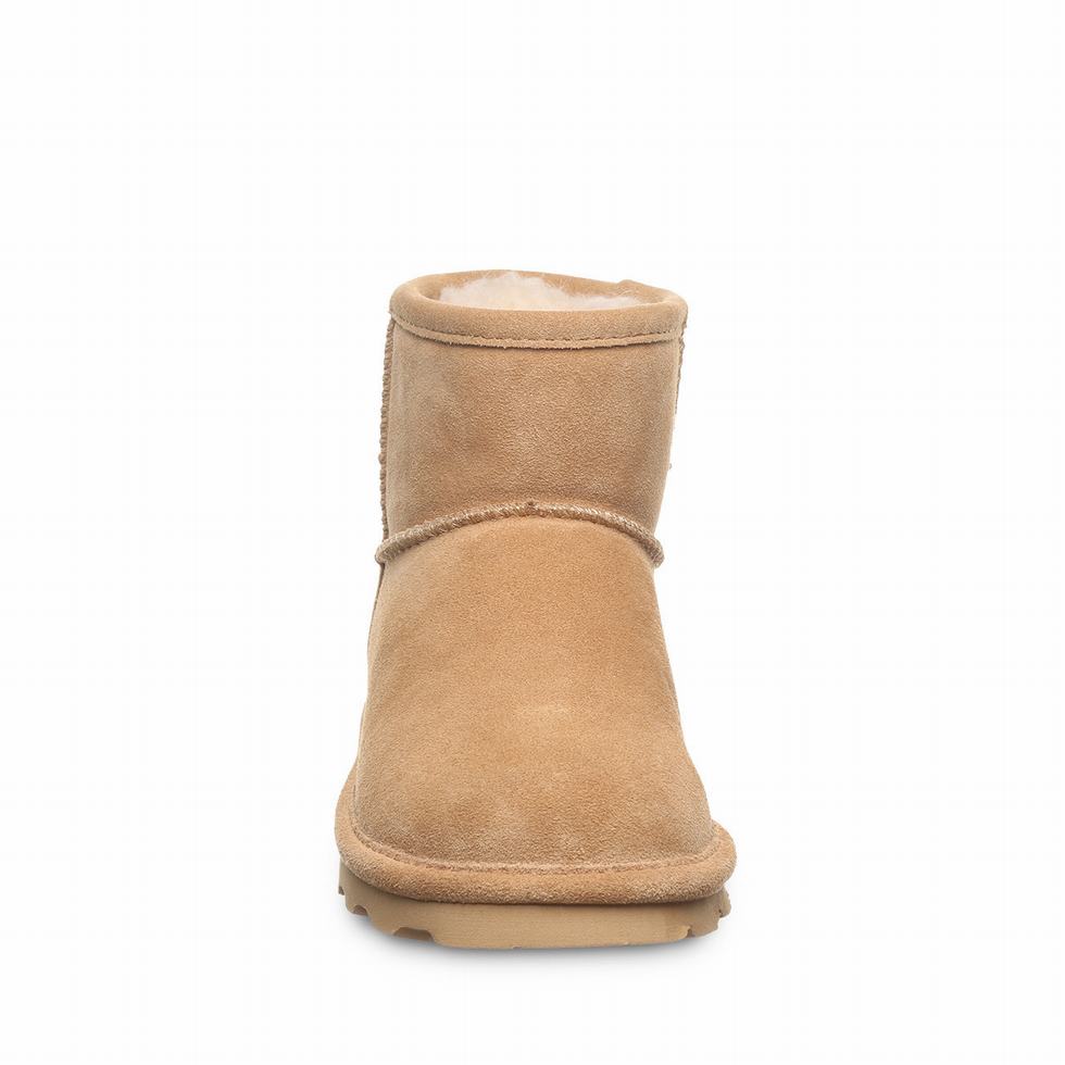 Women Bearpaw Alyssa Booties Brown | CKR1795RP