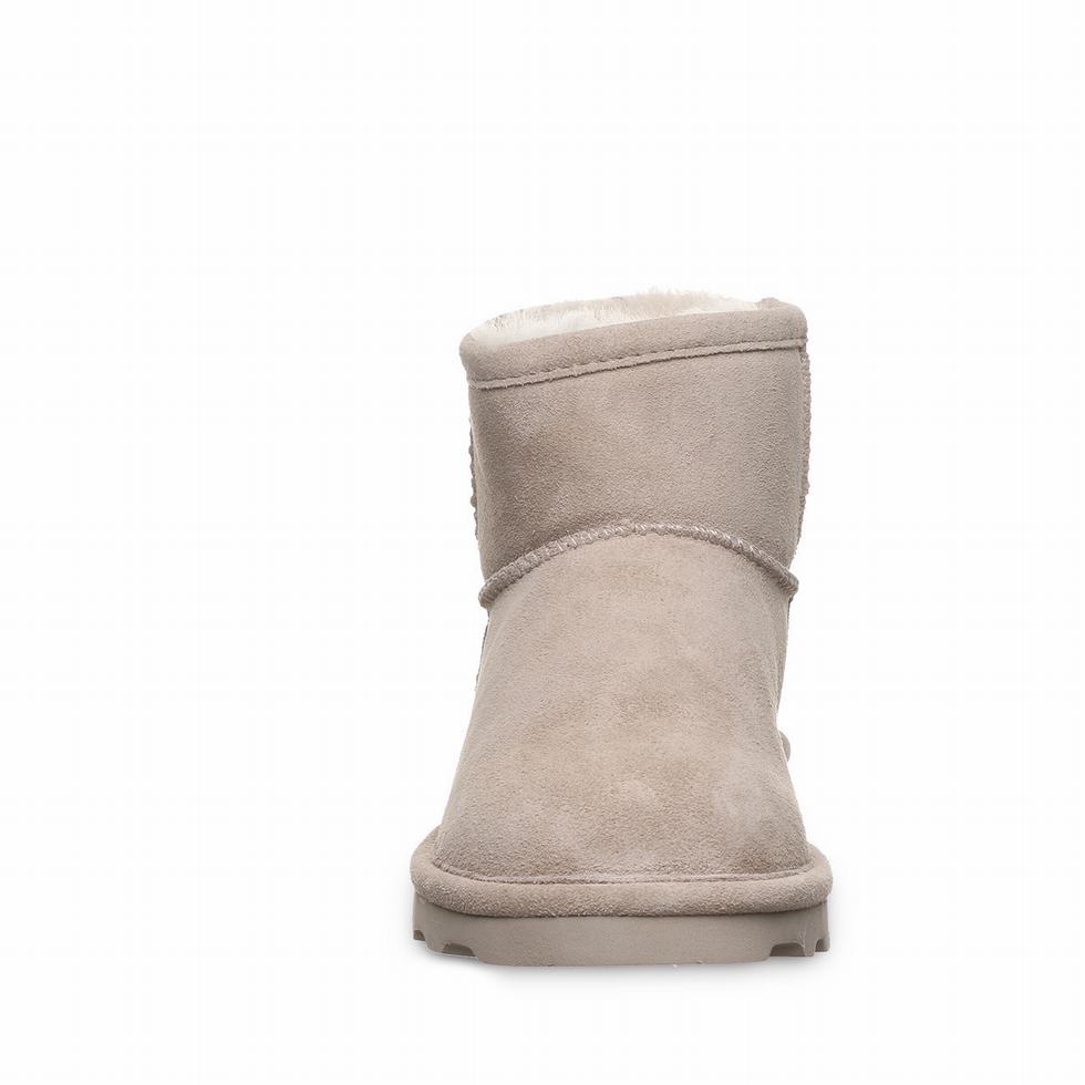 Women Bearpaw Alyssa Booties Brown | GJK2659VA