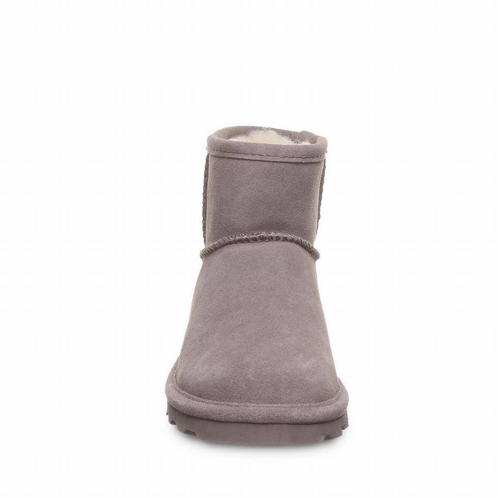 Women Bearpaw Alyssa Booties Grey | KRF868SM