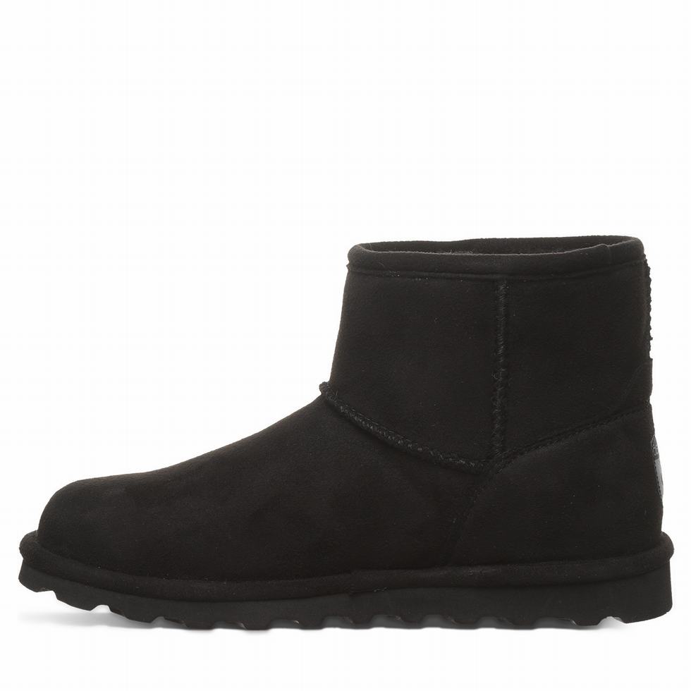 Women Bearpaw Alyssa Vegan Boots Black | NWK2485IY