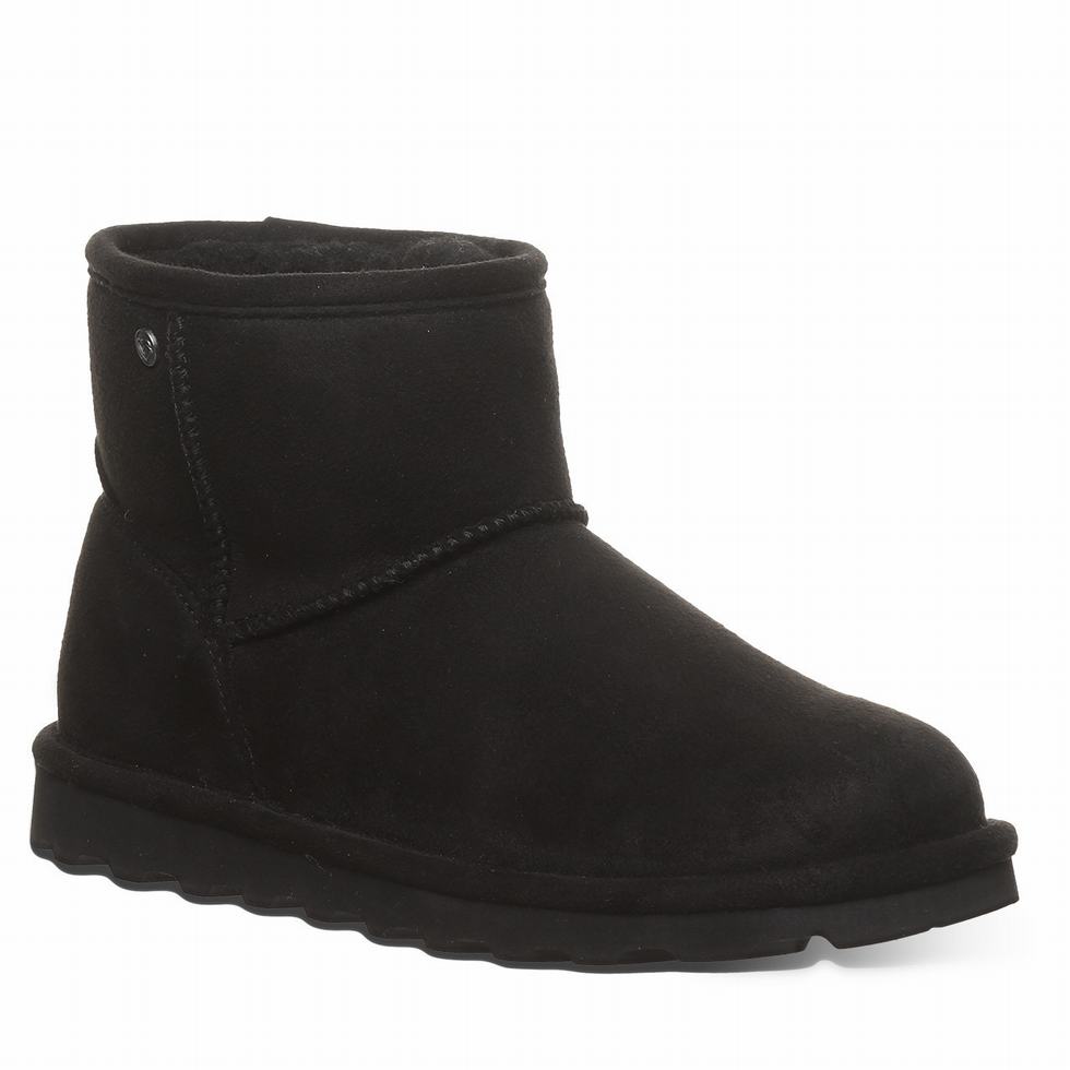 Women Bearpaw Alyssa Vegan Boots Black | NWK2485IY