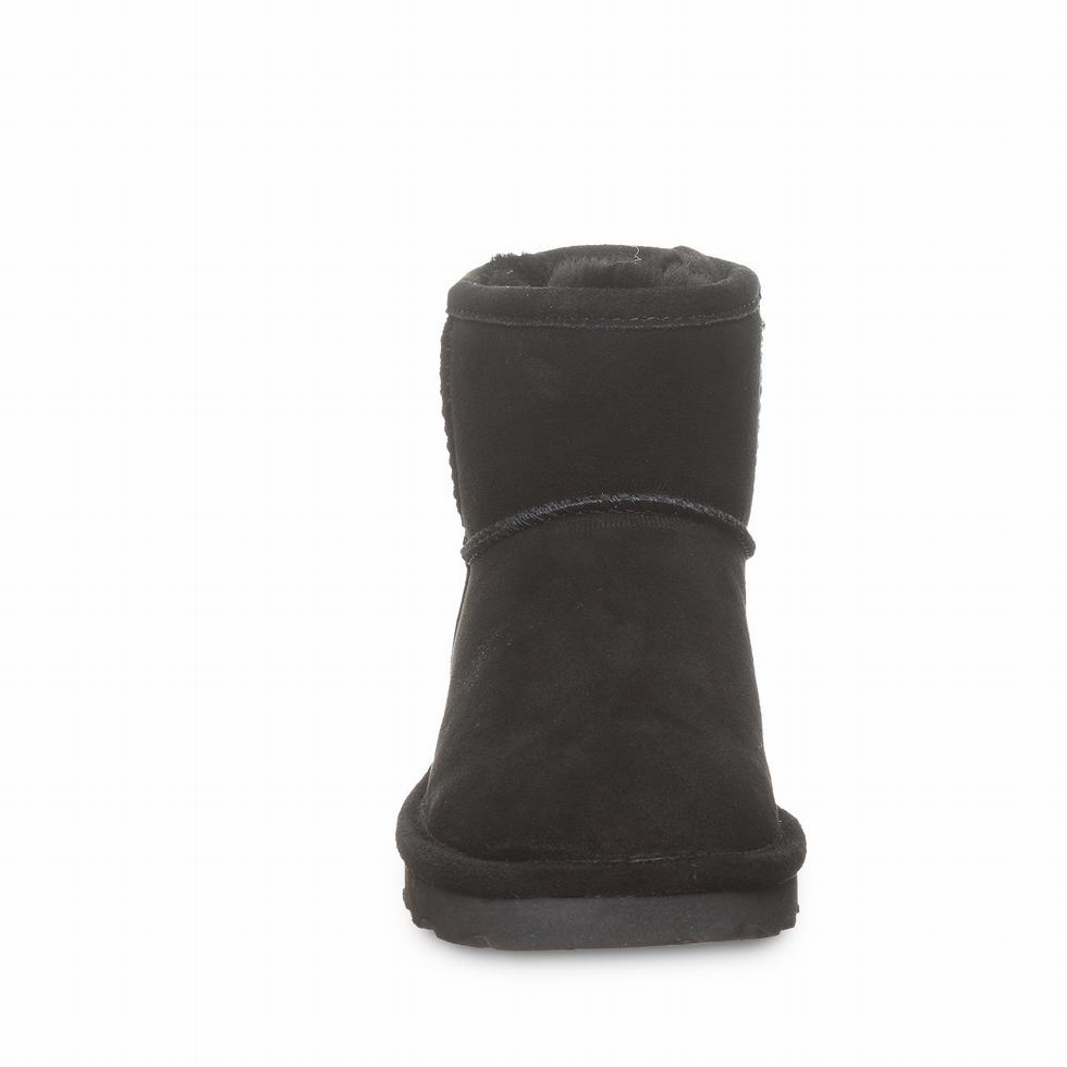 Women Bearpaw Alyssa Wide Boots Black | YYJ7741QB